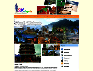 perak.attractionsinmalaysia.com screenshot