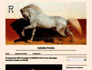 peralta-horses.blogspot.com screenshot