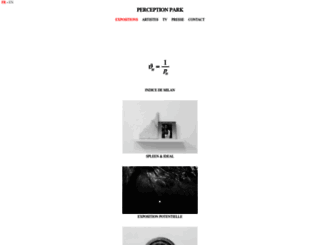 perceptionpark.com screenshot