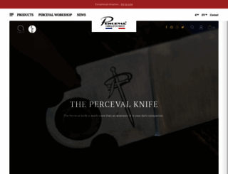 perceval-knives.co.uk screenshot