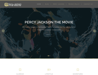 percyjacksonthemovie.com screenshot