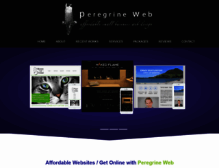 peregrineweb.nz screenshot