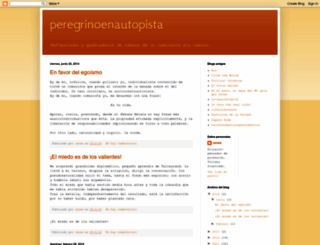 peregrinoenautopista.blogspot.com screenshot