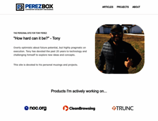 perezbox.com screenshot