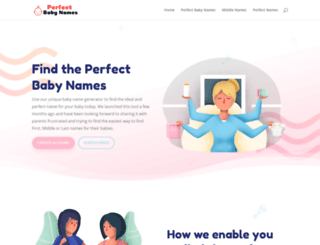 perfect-baby-names.com screenshot