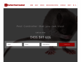 perfect-pest-control.com screenshot