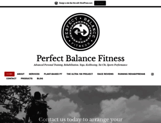 perfectbalancefitness.co.uk screenshot