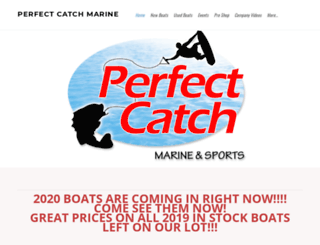 perfectcatchmarine.com screenshot