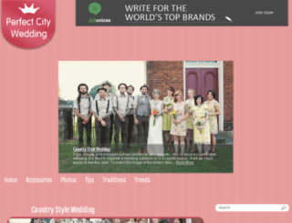 perfectcitywedding.com screenshot