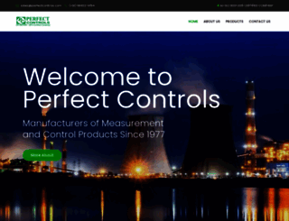 perfectcontrols.com screenshot