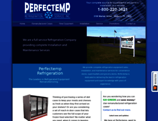 perfectemp.com screenshot
