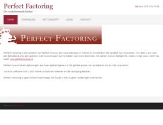 perfectfactoring.nl screenshot