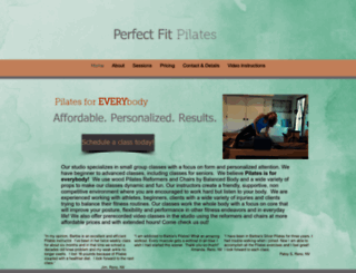 perfectfitpilatesreno.com screenshot