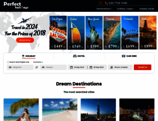 perfectholidays.com screenshot
