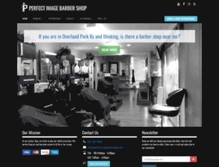 perfectimagebarbershop.com screenshot