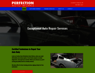 perfectionauto-works.com screenshot
