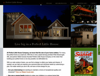 perfectlittlehouse.com screenshot