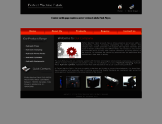 perfectmachinefabric.com screenshot