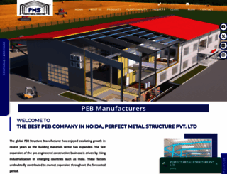 perfectmetalstructure.com screenshot