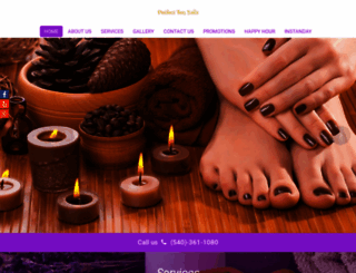 perfecttennailsandspa.com screenshot