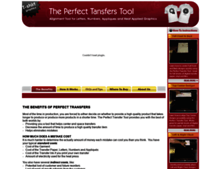 perfecttransfers.com screenshot