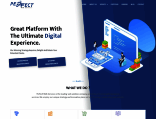 perfectwebservices.com screenshot