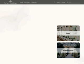 perfectweddings.sg screenshot