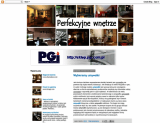 perfekcyjne-wnetrze.blogspot.in screenshot