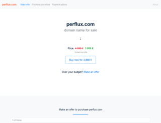perflux.com screenshot