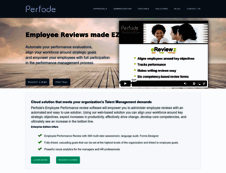 perfode.com screenshot