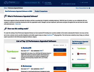 performance-appraisal.financesonline.com screenshot