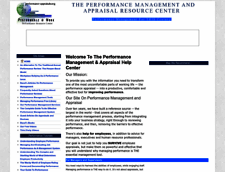 performance-appraisals.org screenshot