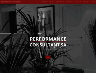 performance-consultant.ch screenshot