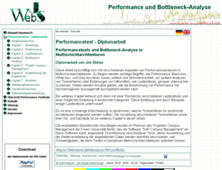 performance-test.de screenshot