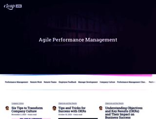 performance.eleapsoftware.com screenshot
