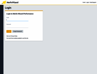 performance.merlinwizard.com screenshot