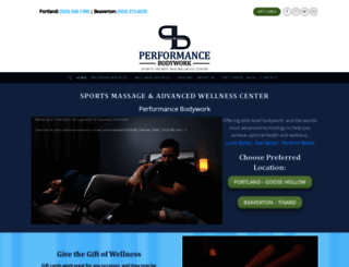 performancebodywork.com screenshot