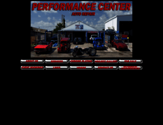 performancecenterauto.com screenshot
