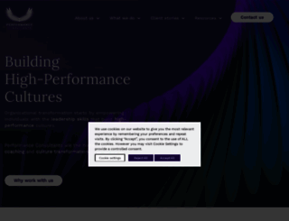 performanceconsultants.com screenshot