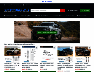 performancelifts.com screenshot