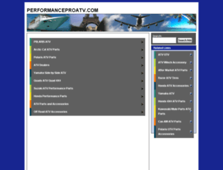 performanceproatv.com screenshot