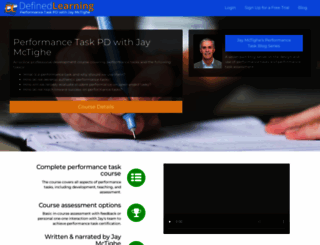 performancetask.com screenshot