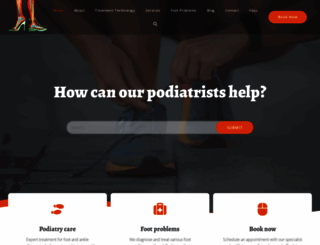 performpodiatry.co.nz screenshot
