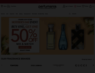 perfumania.com screenshot