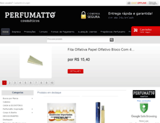 perfumatto.com.br screenshot