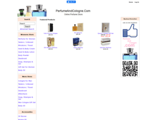 perfumeandcologne.com screenshot