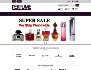 perfumeblvd.com screenshot