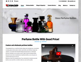 perfumebottlemanufacturer.com screenshot