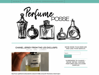 perfumeposse.com screenshot