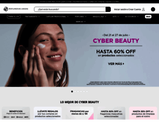 perfumeriasunidas.com screenshot